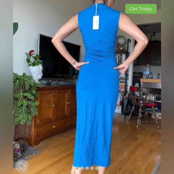 Reformation blue Billy dress - Picture 3 of 5